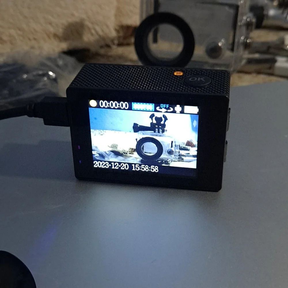 TEDATATA Action Camera Ultra HD 1080P